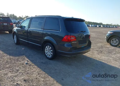 2012 Volkswagen Routan Sel из США, поврежденный, VIN 2C4RVACG1CR391600